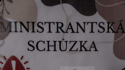 Schůzka ministrantek a ministrantů 