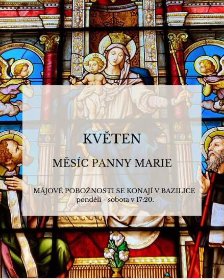 Květen, měsíc Panny Marie. 