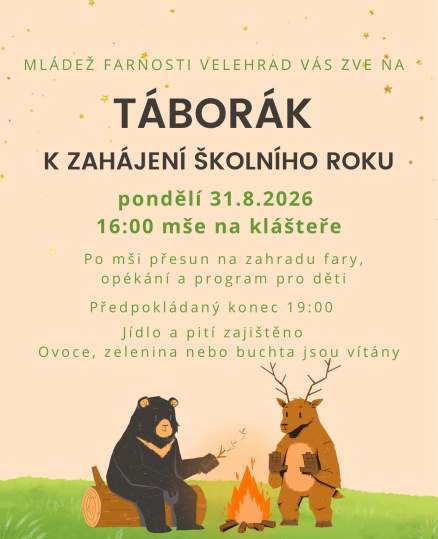 Táborák k zahájení školního roku
