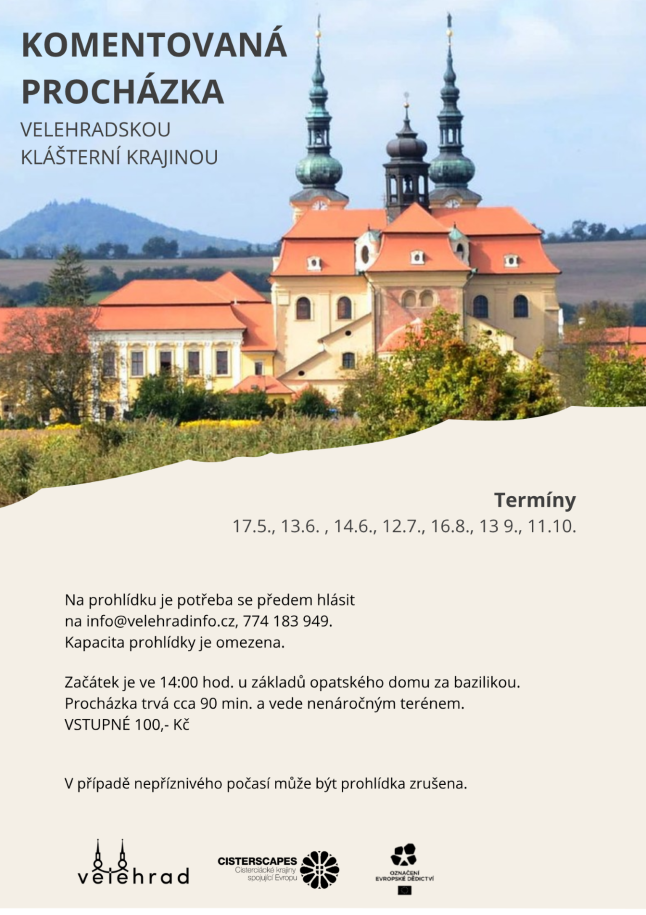 Procházka cisterciáckou krajinou Velehrad