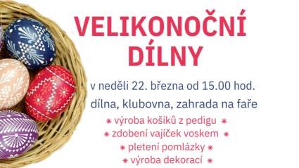 Velikonoční dílny 🧺🐣