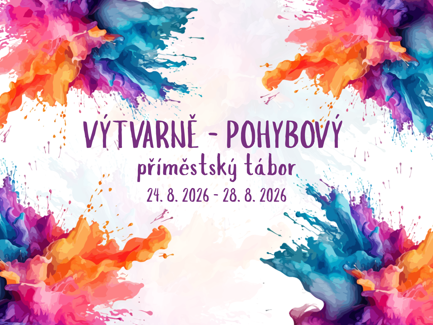 Výtvarně – pohybový tábor